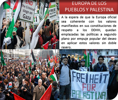 EUROPA DE LOS PUEBLOS Y PALESTINA