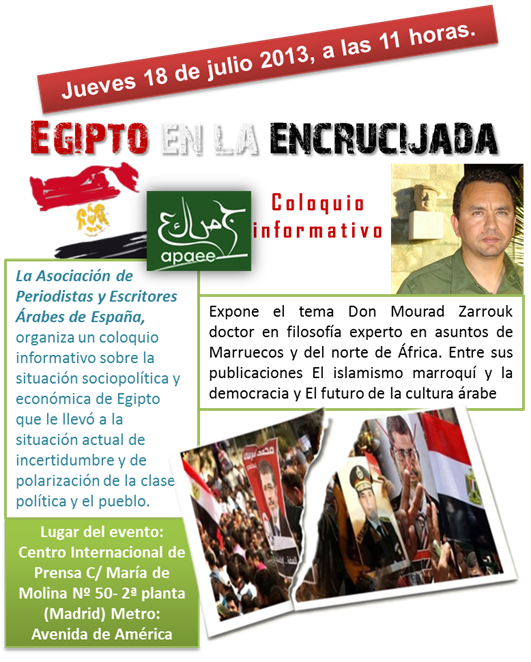 Coloquio informativo sobre Egipto med Coloquio informativo sobre Egipto med