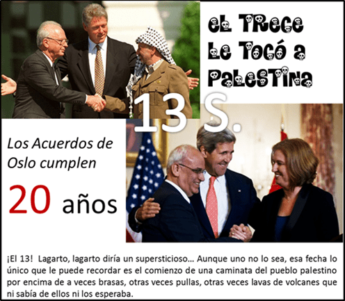 EL TRECE LE TOC&Oacute; A PALESTINA