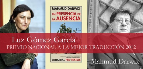 Luz Gómez premio nacional a la mejor traducción 2012