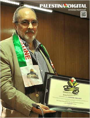 Javier Villate recibe el premio