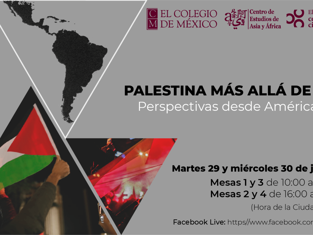 Miradas sobre Palestina desde América Latina (conversatorios&nbsp;virtuales)