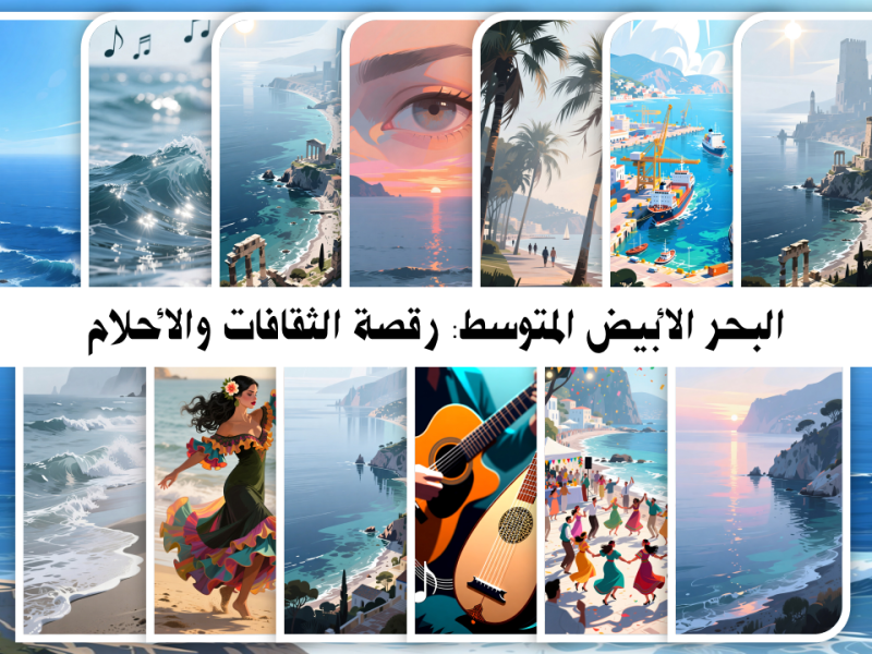 البحر الأبيض المتوسط: رقصة الثقافات&nbsp;والأحلام