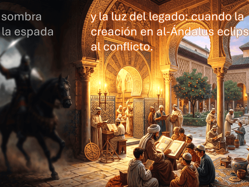 La sombra de la espada y la luz del legado: cuando la creación en al-Ándalus eclipsó al&nbsp;conflicto.